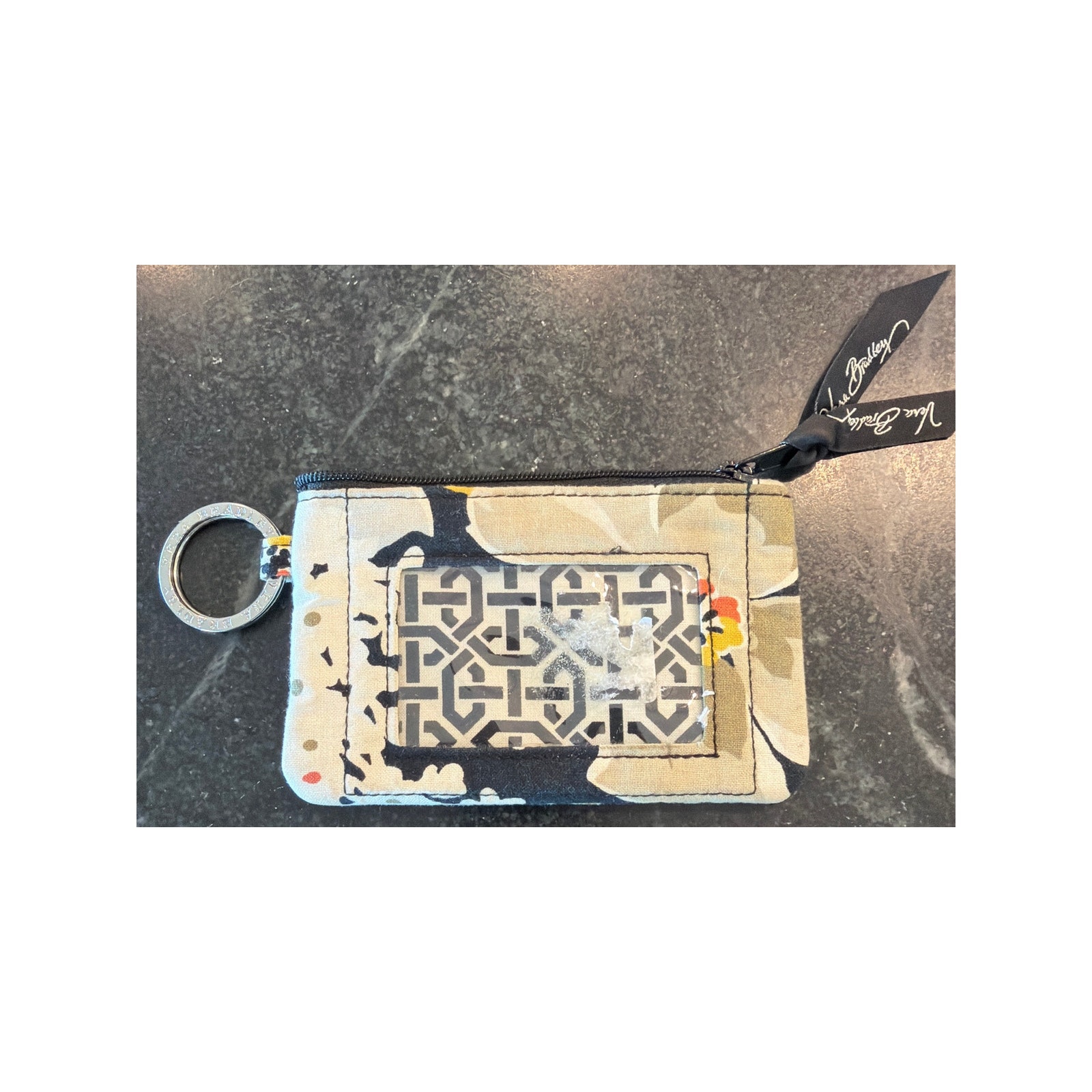 Vera Bradley Id Wallet Key Fob